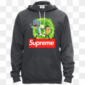 Supreme Rick And Morty Hoodie, HD Png Download - rick and morty characters png