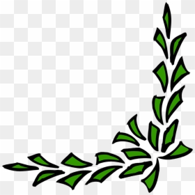 Simple Border Designs For Projects, HD Png Download - plant border png