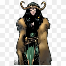 Female Thor And Loki Comic, HD Png Download - loki comic png
