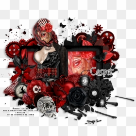 Illustration, HD Png Download - gothic skull png