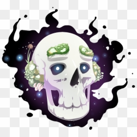 Illustration, HD Png Download - gothic skull png