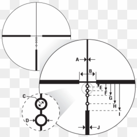 Ballistics Reticle, HD Png Download - reticle.png