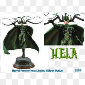 Statue Hela Marvel, HD Png Download - loki comic png