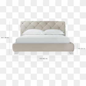 Bed Frame, HD Png Download - bed silhouette png