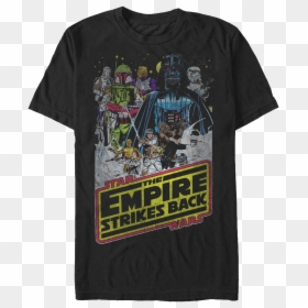 Star Wars The Empire Strikes Back Shirt, HD Png Download - super battle droid png