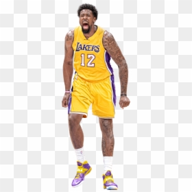 Deandre Jordan Lakers Jersey, HD Png Download - d'angelo russell png