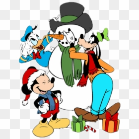 Mickey Donald Goofy Christmas, HD Png Download - goofy hat png