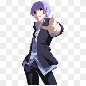Under Night In Birth Exe Late St Byakuya, HD Png Download - bowl cut png