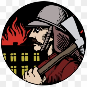 Firefighter, HD Png Download - firefighter hat png