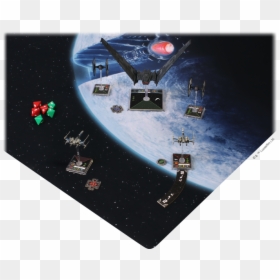 Star Wars X Wing Starkiller Base Playmat, HD Png Download - starkiller png