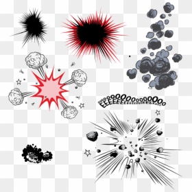 Comic Book Explosion, HD Png Download - comic book explosion bubble png