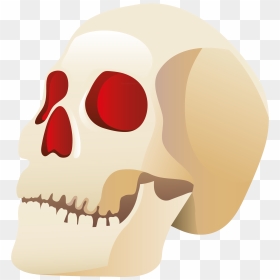 Halloween Clipart Skull, HD Png Download - cat skull png