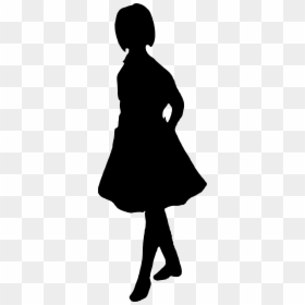 Girl Silhouette With Transparent Background, HD Png Download - comic book explosion bubble png
