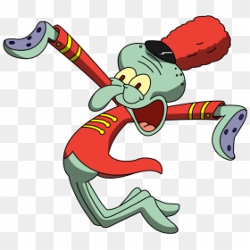 Squidward Tentacles Png, Transparent Png - squidward face png
