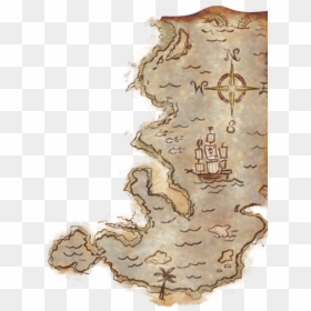 Imagens De Mapas Do Tesouro, HD Png Download - ancient parchment png