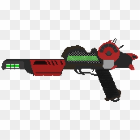 Assault Rifle, HD Png Download - minecraft guns png