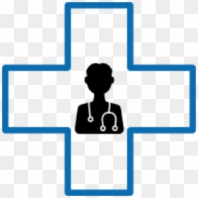 Qualified Doctor Logo, HD Png Download - doctor silhouette png
