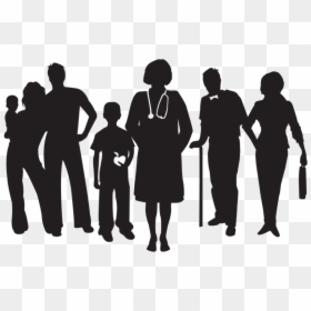 Family Medical Practice Logo, HD Png Download - doctor silhouette png