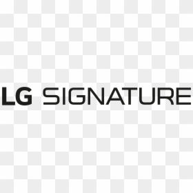 Lg Signature Logo Png, Transparent Png - lg logo transparent png