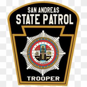 Pa State Trooper Patch, HD Png Download - san andreas png