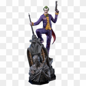 Prime 1 Studio Arkham Origins Joker, HD Png Download - batman arkham city png