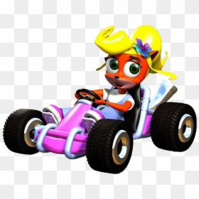 Crash Team Racing Coco Bandicoot, HD Png Download - crash bandicoot head png