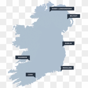 National Parks In Ireland Map, HD Png Download - keem star png