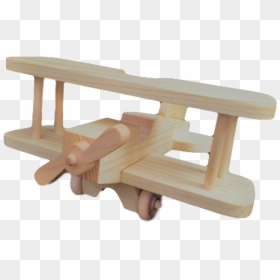 Wood Toy Airplane, HD Png Download - toy plane png