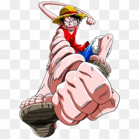One Piece Luffy Stretch, HD Png Download - cartoon fist png