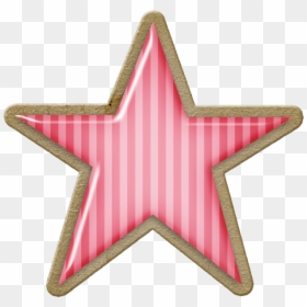 Pink Christmas Star Clip Art, HD Png Download - sparkles clipart png