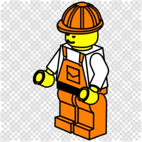 Clip Art Lego Construction Worker, HD Png Download - construction man png