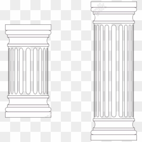 Transparent Marble Pillar Png - Transparent Ancient Roman Column, Png Download - marble pillar png