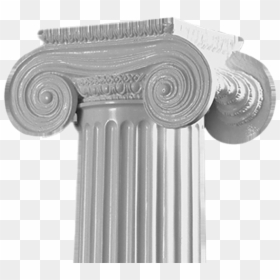 Greek Erectheum - Capital Greek Png, Transparent Png - marble pillar png