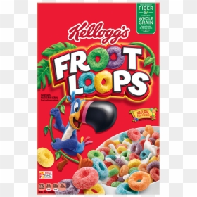 Cereal Kelloggs Froot Loops, HD Png Download - aunt jemima png