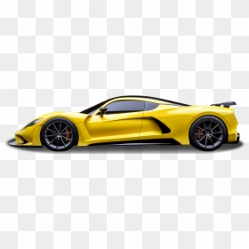 Hennessey Venom F5 Side View, HD Png Download - broken down car png