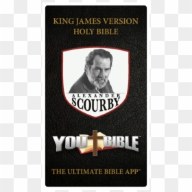 Alexander Scourby, HD Png Download - open holy bible png