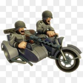Sidecar, HD Png Download - german soldier png