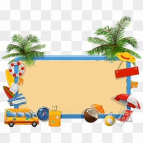 Summer Vacation Clipart, HD Png Download - summer png