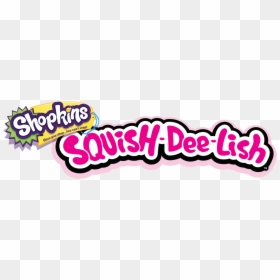 Shopkins Squish Dee Lish Logo, HD Png Download - shopkins png