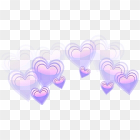 Blue Heart Emoji Crown, HD Png Download - corona png
