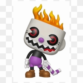 Evil Cuphead Funko Pop, HD Png Download - cuphead png