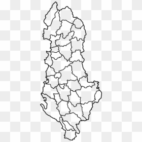 Blank Map Of Albania, HD Png Download - blank png