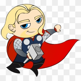 Baby Thor Clip Art, HD Png Download - thor png