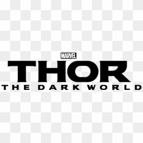 Thor The Dark World Logo, HD Png Download - thor png