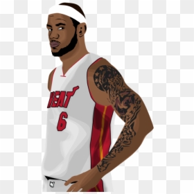 Basketball Player No Background, HD Png Download - lebron james png