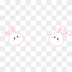 Kawaii Bunny Ears Png, Transparent Png - cute png