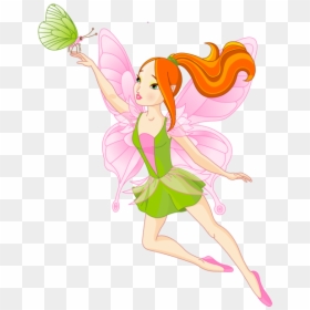 Fairy Flying Clipart, HD Png Download - fairy png