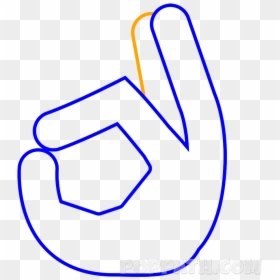 Drawing, HD Png Download - ok emoji png
