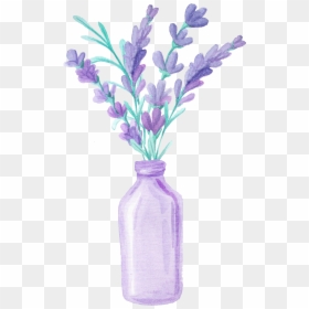 Watercolors Of Flowers In Vase, HD Png Download - cute png