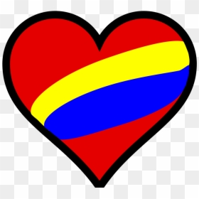 Corazon Colombia Png, Transparent Png - corazon png